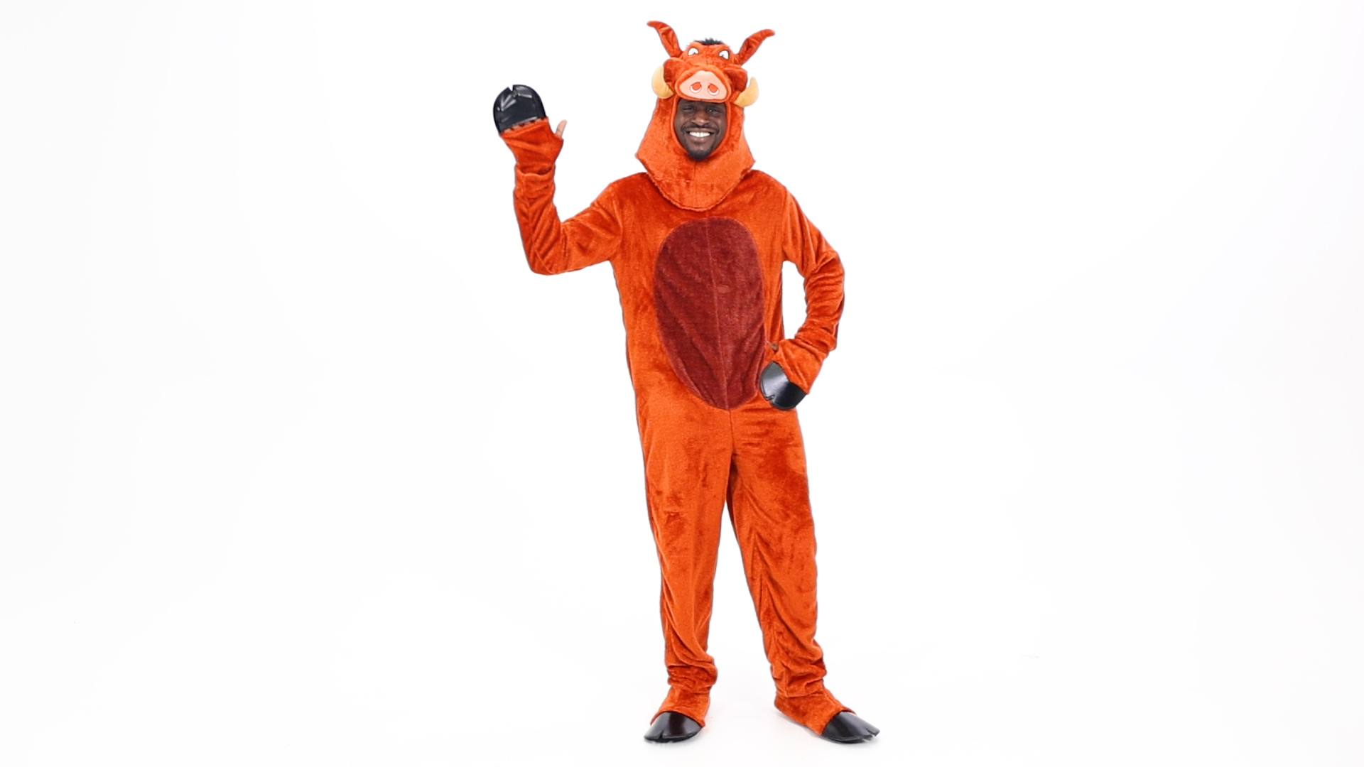 FUN7352AD Disney The Lion King Pumbaa Costume for Men